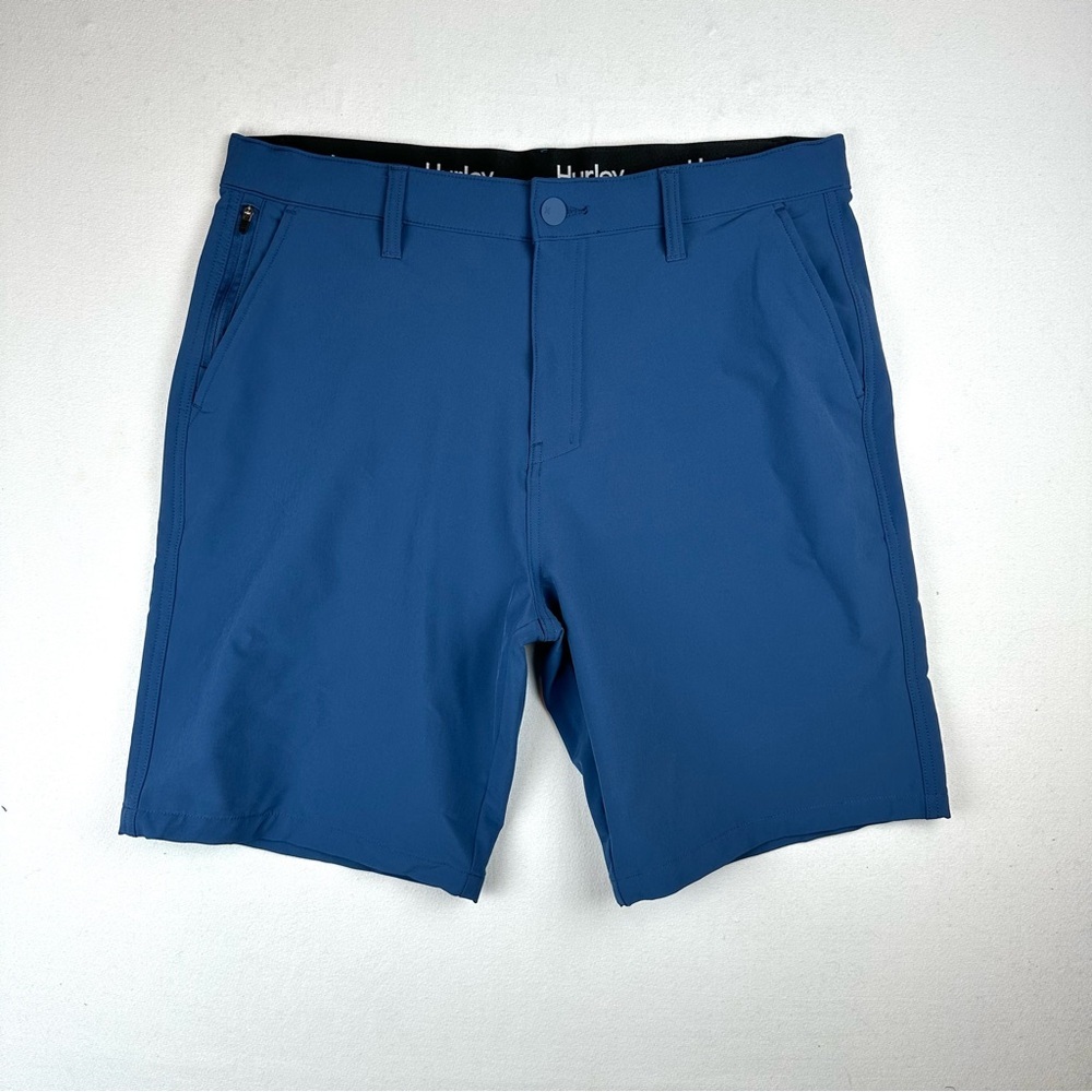 Hurley Hybrid‎ 4-Way Stretch Men 9" Inseam Shorts Golf Athleisure